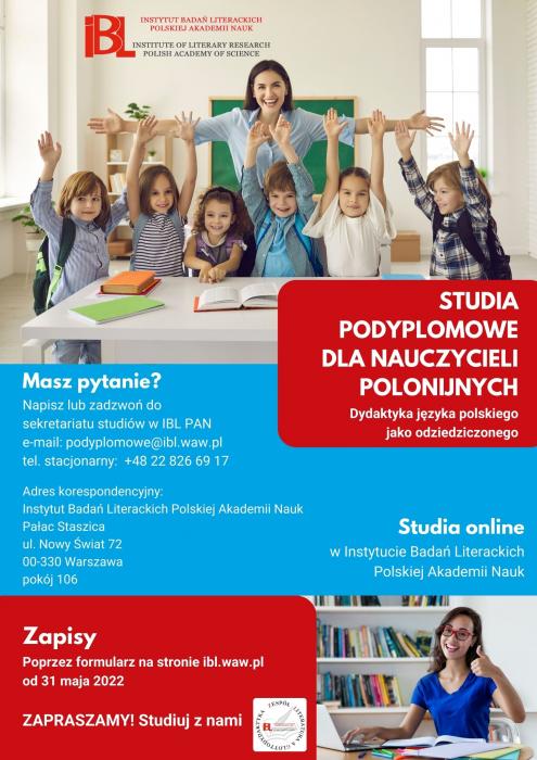 Kliknij na plakat aby przejść na stronę z informacjami o studiach