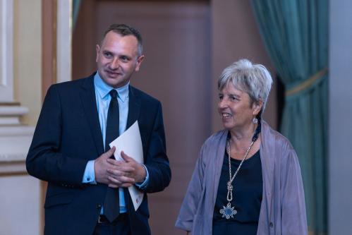 Uroczystość na Zamku Królewskim, fot. Autorzy Książek w Obiektywie
